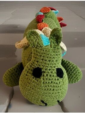 PEBBLE Handcrafted Crocheted
DRAGON ADORABLE!!